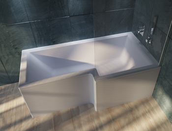 Ванна Linea 165*85 R+ рама